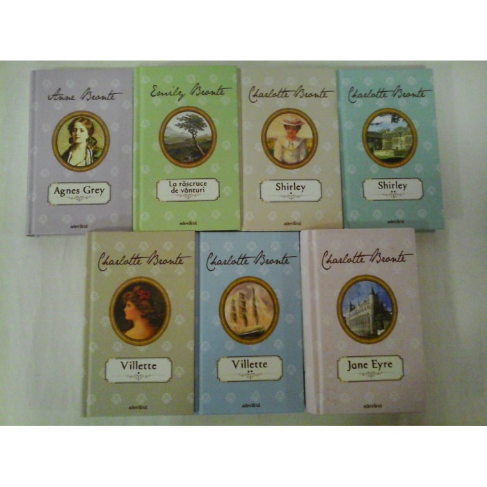 AGNES GRAY / LA RASCRUCE DE VANTURI / SHIRLEY / JANE EYRE / VILLETTE - Colectia ADEVARUL